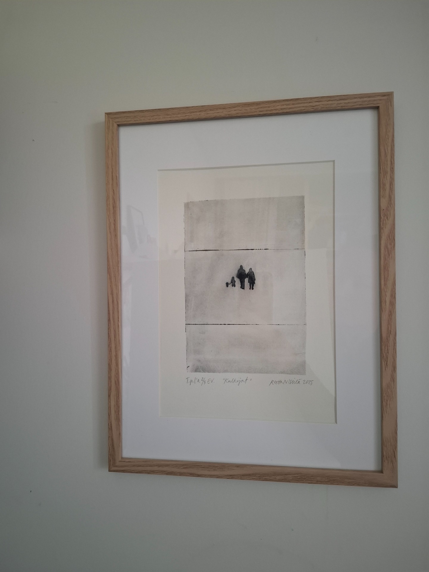 30x40 kehyksessä