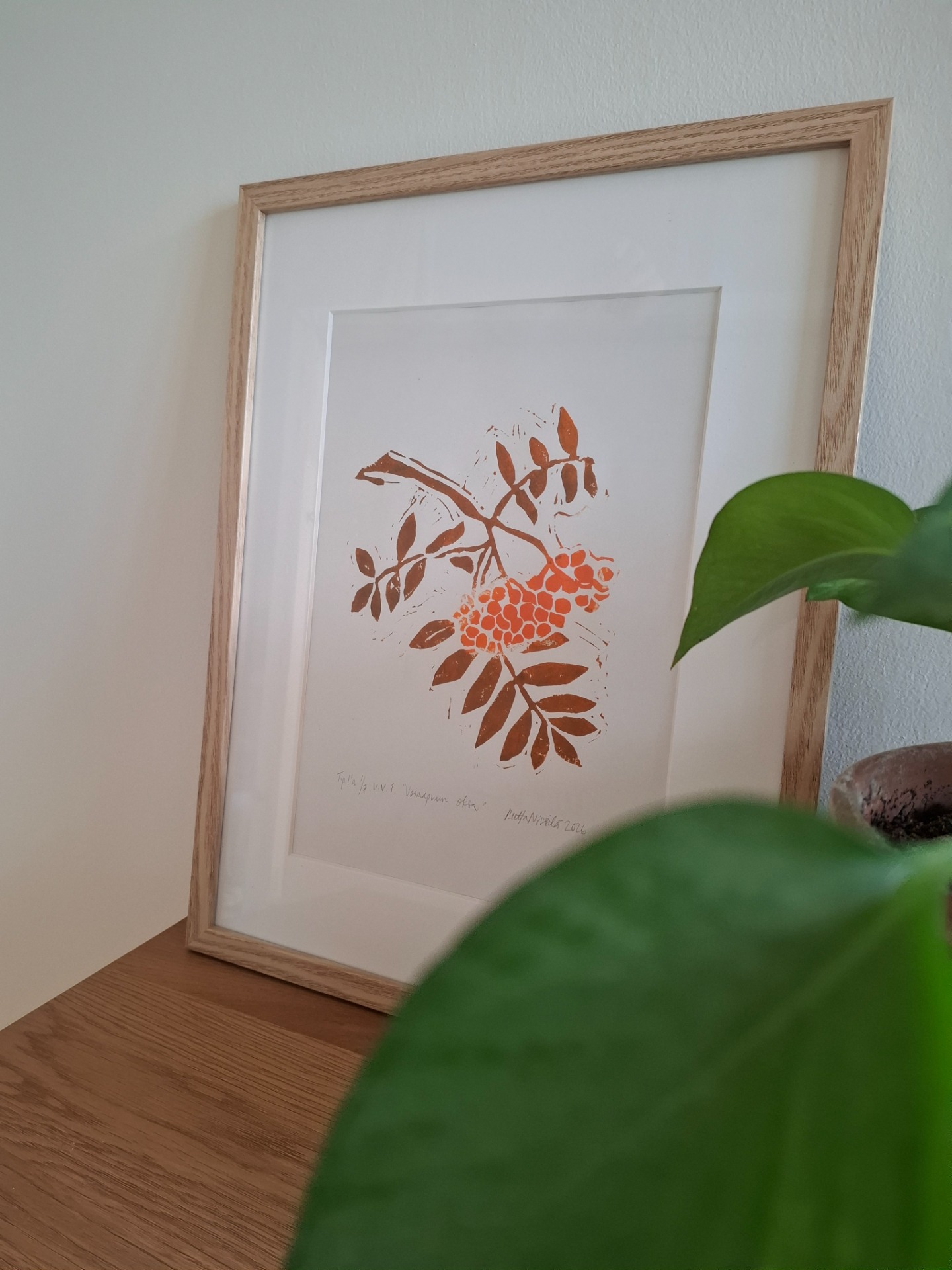30x40 kehyksessä